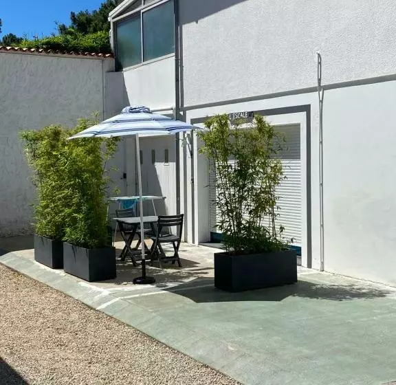 ペンション Chambre Indépendante Dans Une Villa
