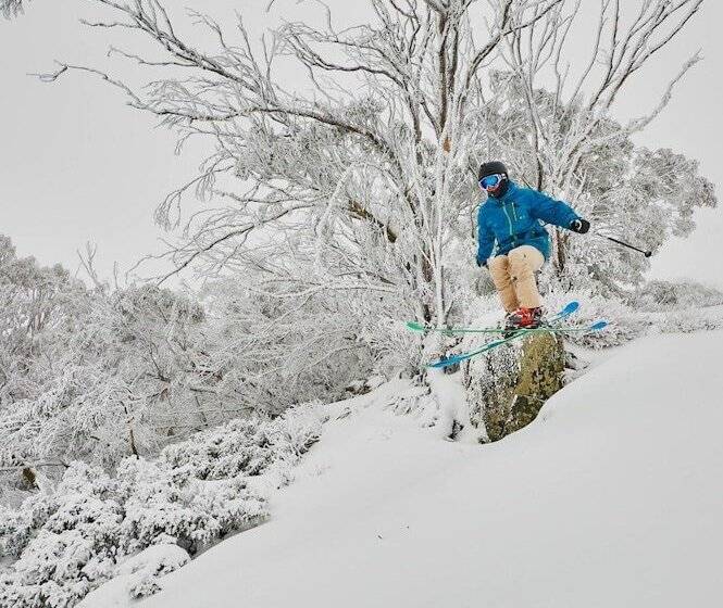 モーテル Ski Club Of Victoria Ivor Whittaker Lodge