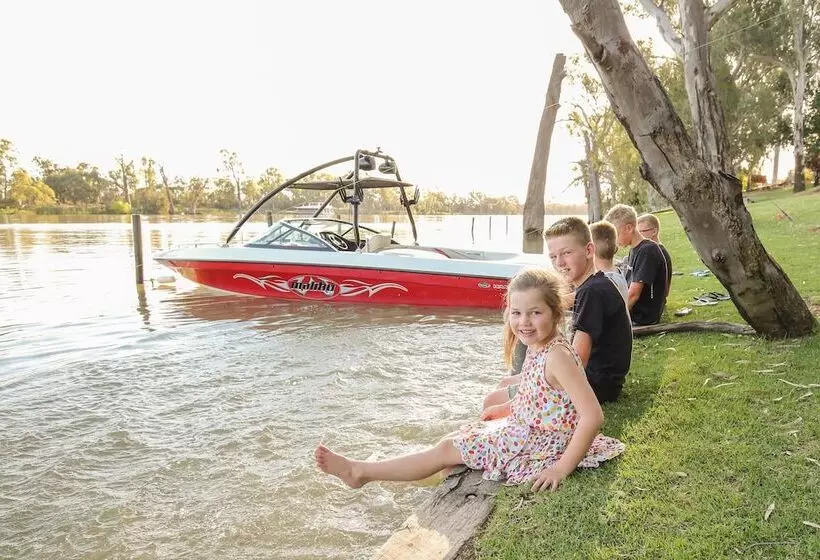 リゾートホテル Rivergardens Holiday Park Mildura