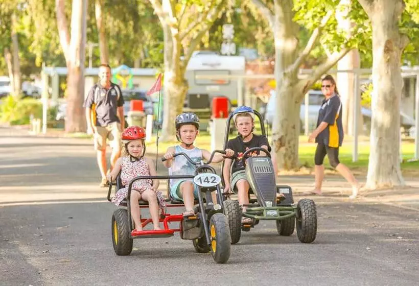 リゾートホテル Rivergardens Holiday Park Mildura