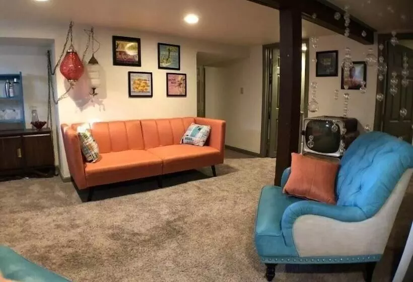 Retro Inspired Downtown Loveland Apartment