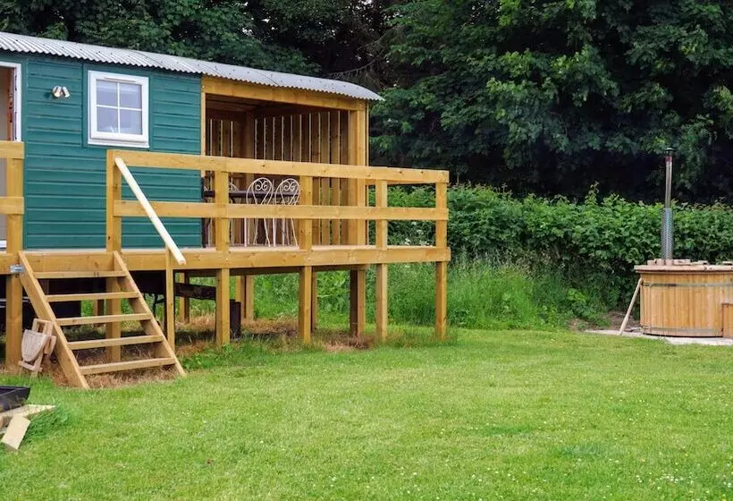 Unique Upcycled Straw Trailer @ Westcote