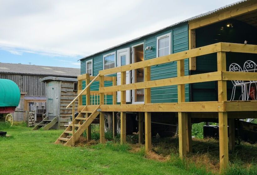 Unique Upcycled Straw Trailer @ Westcote