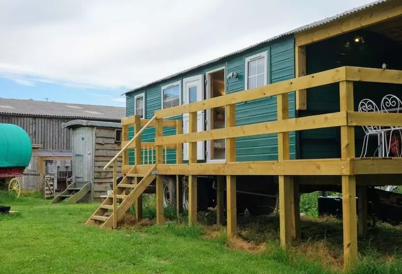 Unique Upcycled Straw Trailer @ Westcote