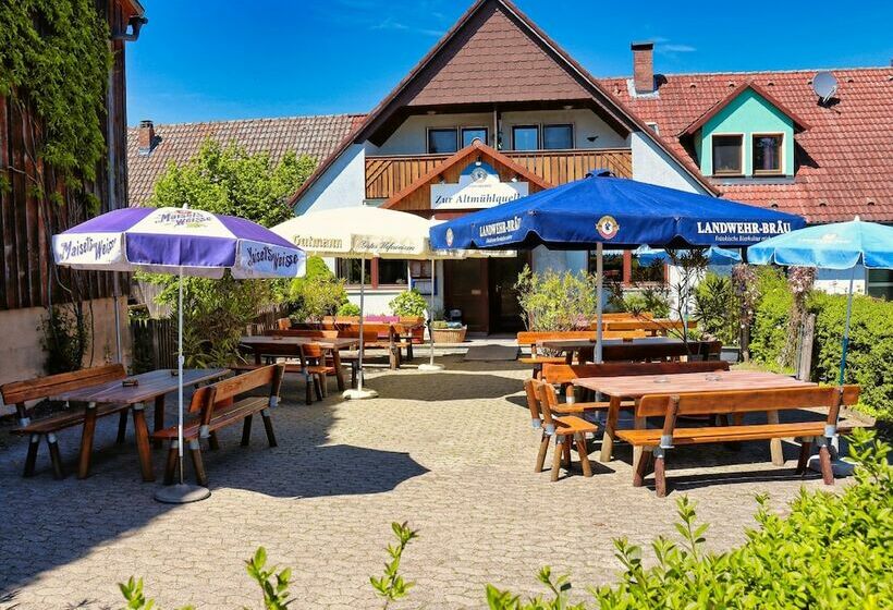 펜션 Gasthof Zur Altmühlquelle