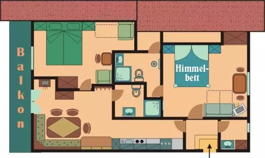 酒店 Bauernhofurlaub Sinnhubgut