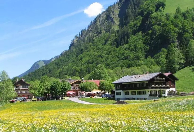 ホテル Ferienparadies Spielmannsau