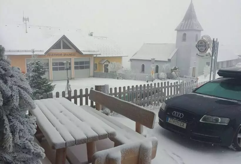 Hotelli Brauneggerhof Gasthof Mayer