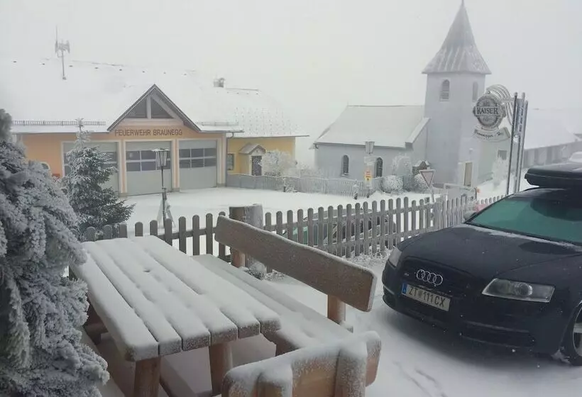 Hotelli Brauneggerhof Gasthof Mayer