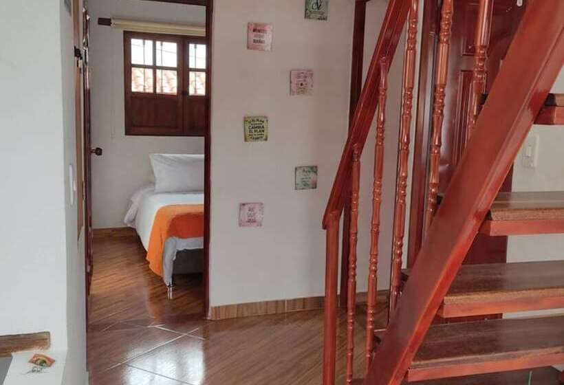 ホテル Hospedaje Santa Lucia De La Villa