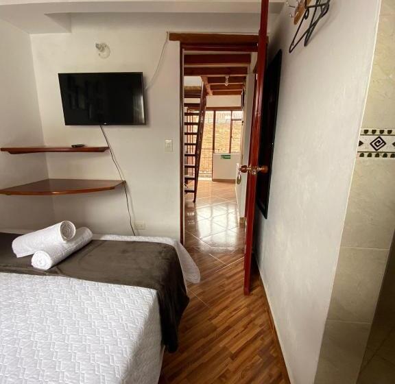 ホテル Hospedaje Santa Lucia De La Villa