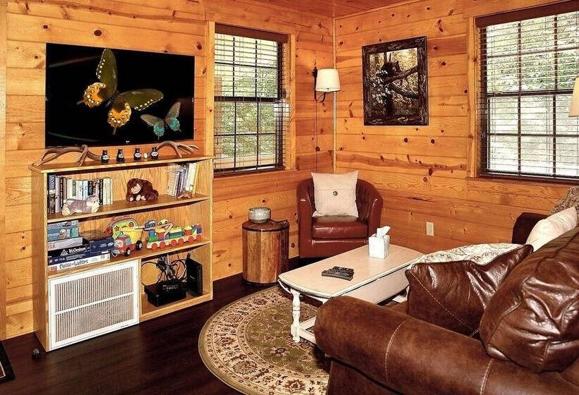 Mountain Laurel 1 Bedrooms, 1 Baths, Sleeps 4 Cabin By Redawning