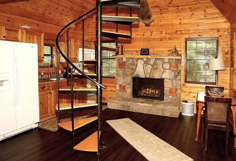 Mountain Laurel 1 Bedrooms, 1 Baths, Sleeps 4 Cabin By Redawning