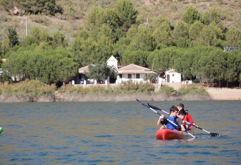 هاستل Centro De Ocio Alúa Casa Rural Iznájar Lago De Andalucía