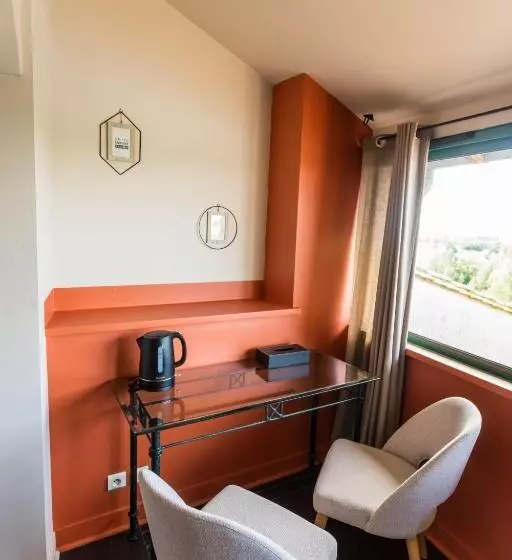 ホテル Restaurant Côte Garonne Le Balcon Des Dames   Tonneins Marmande Agen   Chambres Climatisées