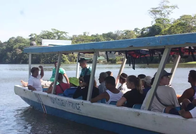 ホテル Cabinas Sunset Tortuguero