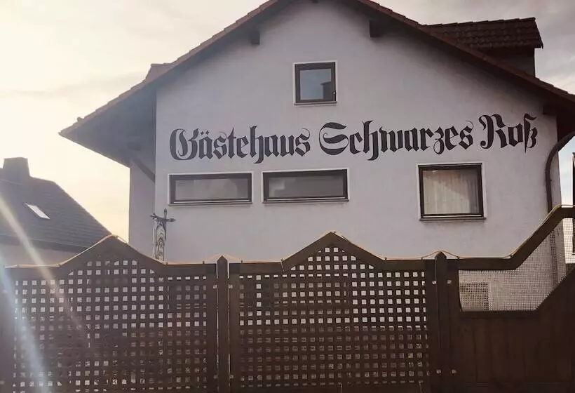 Пансион Landgasthof Zum Schwarzen Roß