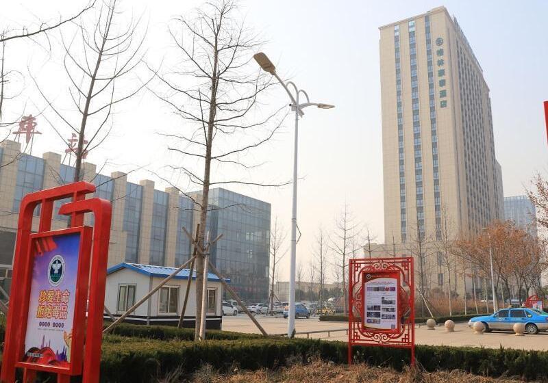 בית מלון כפרי Greentree Inn Weifang An Qiu Bus Station Heping East Road