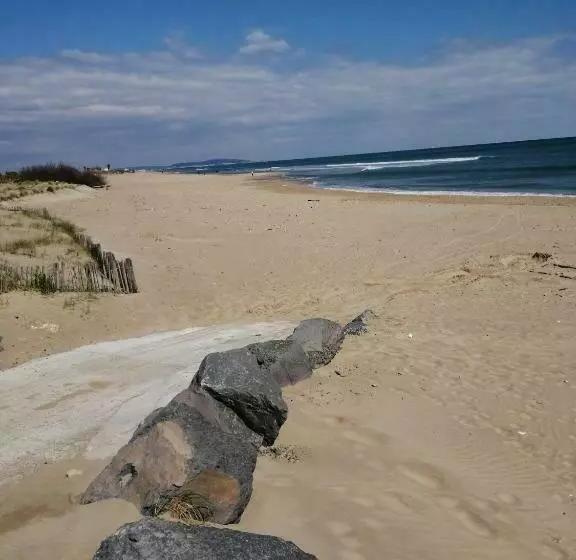 Naturisme Appartement Heliopolis Face à La Plage Avec Vue Mer