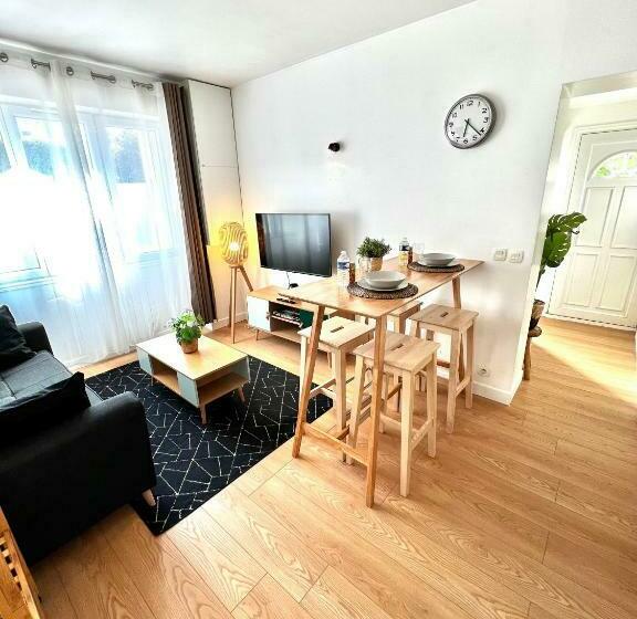 Enghien T2 Coeur De Ville 12 Mn De Paris