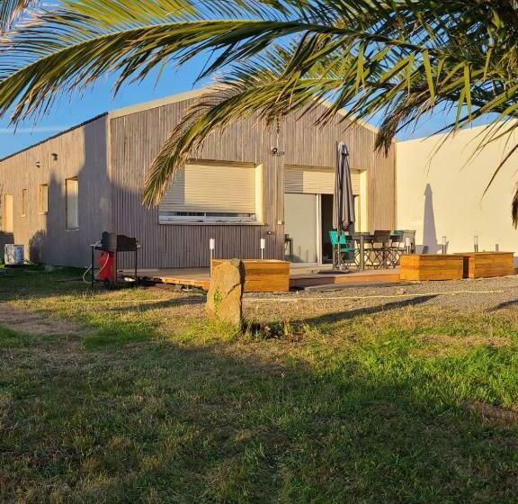Loft 80 M2 à 5 Mn De La Plage De Trestel Avec Jardin