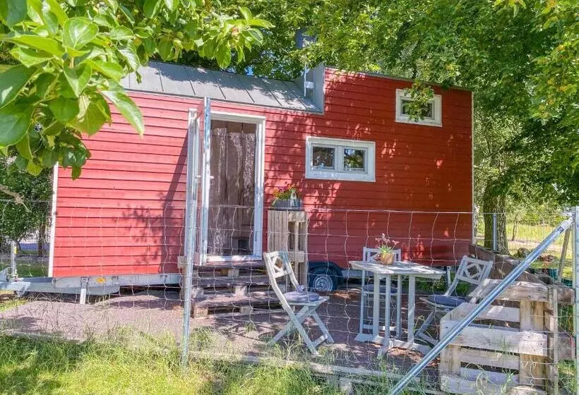 ホテル Tiny House Auf Der Alpaka Farm