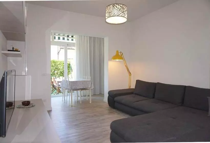 Cosy Two   Storey Villa With A Garden And A Shared Swimming Pool