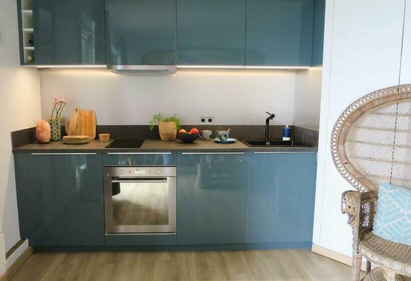 Studio Sur La Plage Vue Mer Piscine Biarritz