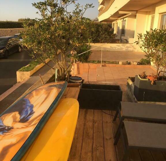 Studio Sur La Plage Vue Mer Piscine Biarritz