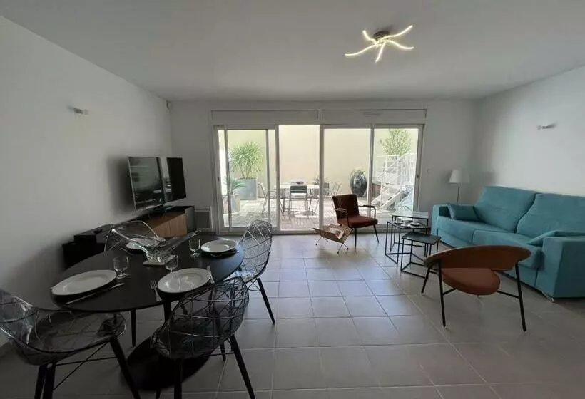 Confortable T3 Au Centre D Arcachon, Près De La Plage, Pkg Sécurisé, Wifi, Tout à Pied   Fr 1 374 19
