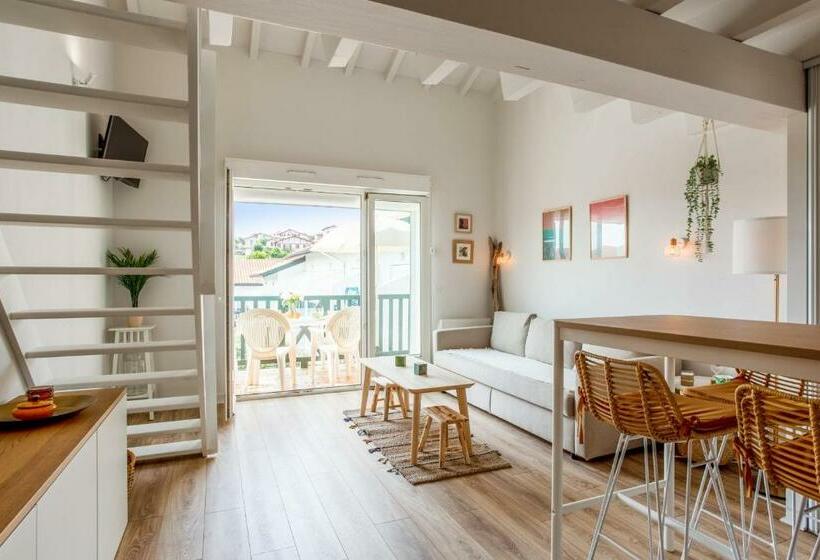 Nice Duplex Apartment With A Terrace And Pool   Bidart   Welkeys
