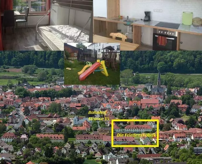 ベッドアンドブレックファースト Gästehaus In Der Friedensfabrik