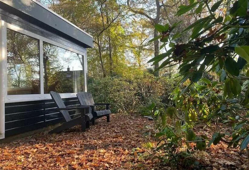 Knus Boshuisje Middenin De Natuur