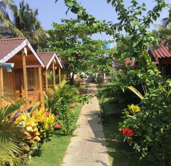 منتجع Happy Shack Beach And Wooden Huts