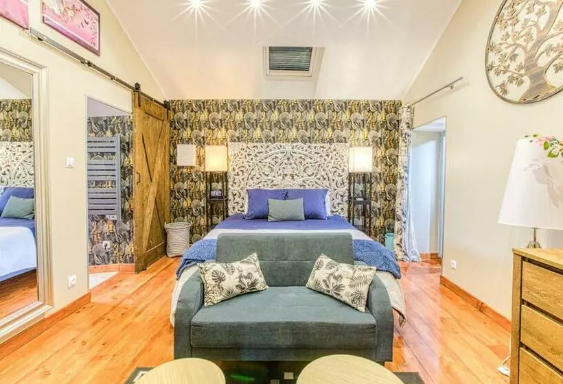 Nid Du Merle Avec Sauna Et Jacuzzi Privatif