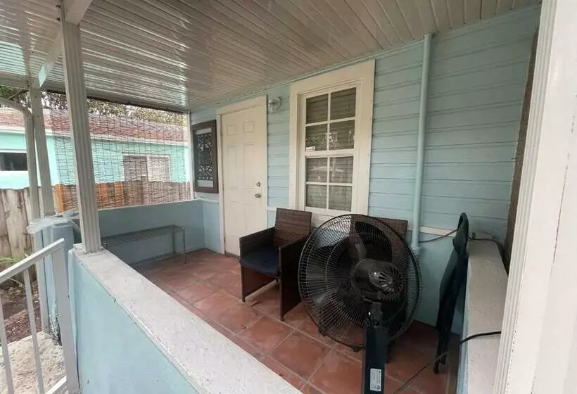 Key West Style Historic Home In Coconut Grove Florida, The Blue House