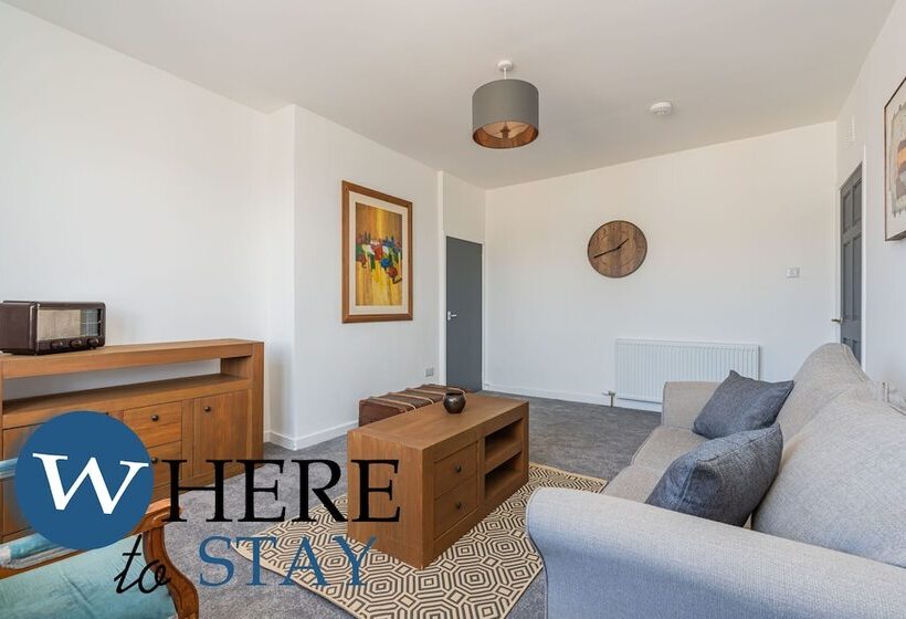 Apartment Beyond Forth Bridges   3bed Free Parking