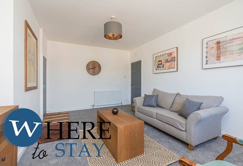 Apartment Beyond Forth Bridges   3bed Free Parking