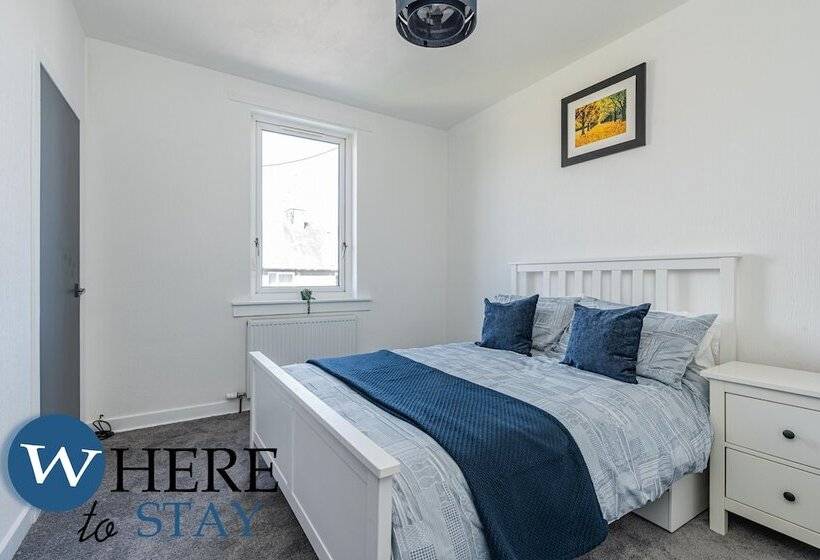 Apartment Beyond Forth Bridges   3bed Free Parking