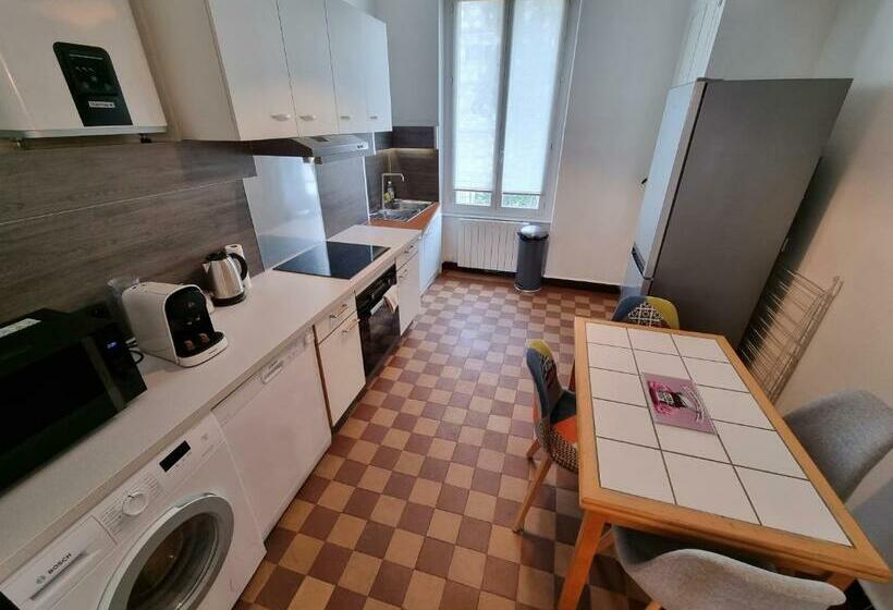 Spacieux 2 Pièces Gare De Villeurbanne Tram T3