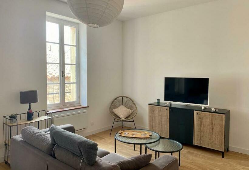 Charmant T2 De 48m2 Au Cœur Du Village De Lézignan Corbieres