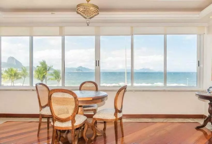 Enorme 3 Quartos Frente Mar Para 8 Pessoas