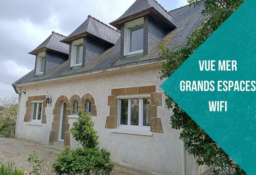 Splendide Néobretonne Avec Vue Sur La Mer