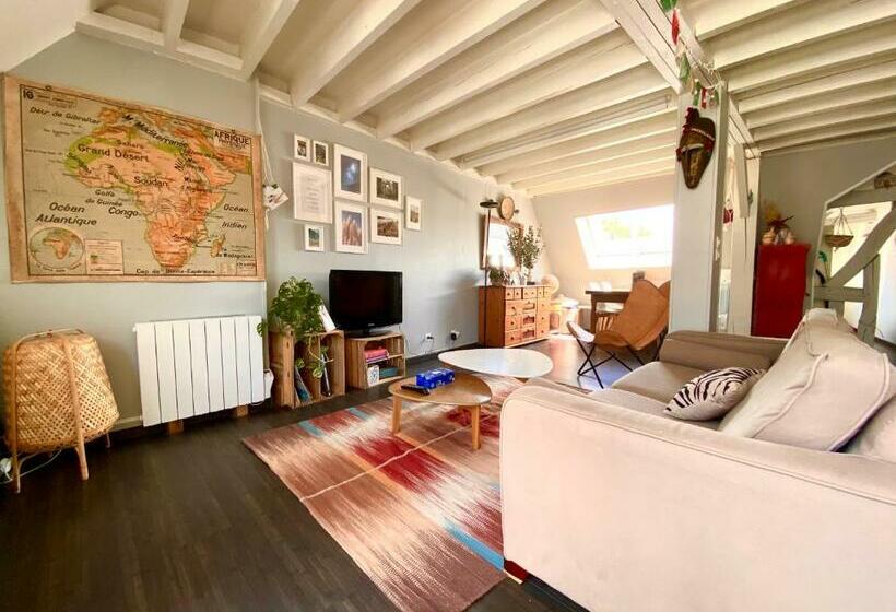 L Exotique    Superbe Logement Atypique Rouen   087