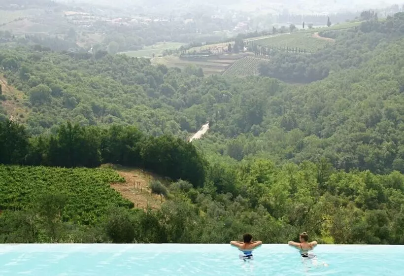 ホテル Castello Vicchiomaggio