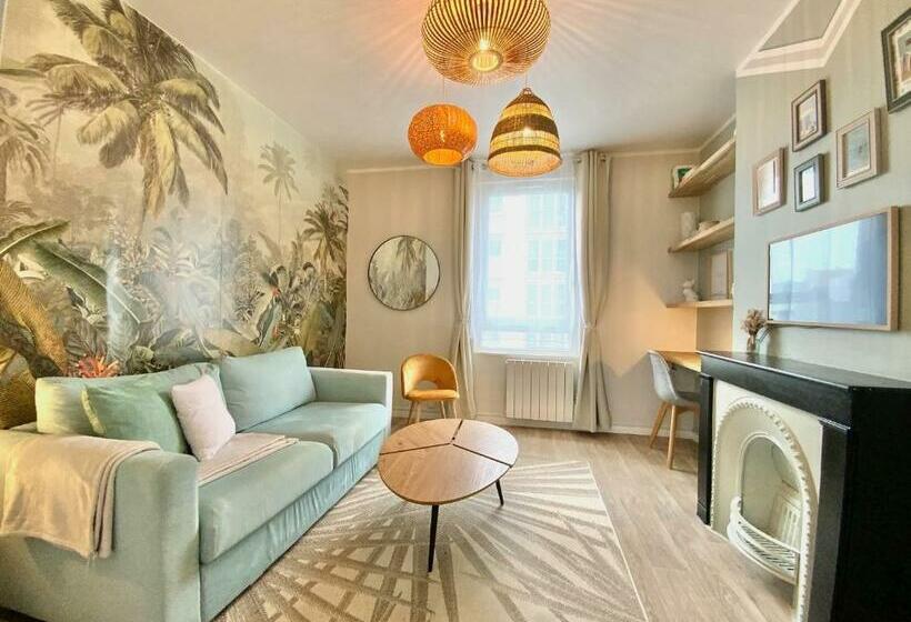 Appartements Chaleureux 15 Min à Pied De La Gare