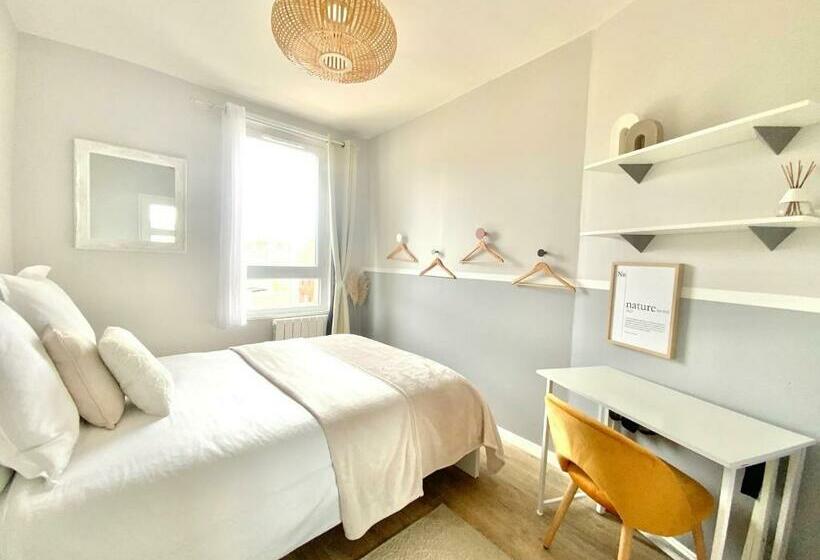 Appartements Chaleureux 15 Min à Pied De La Gare