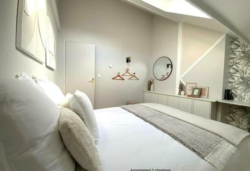 Appartements Chaleureux 15 Min à Pied De La Gare