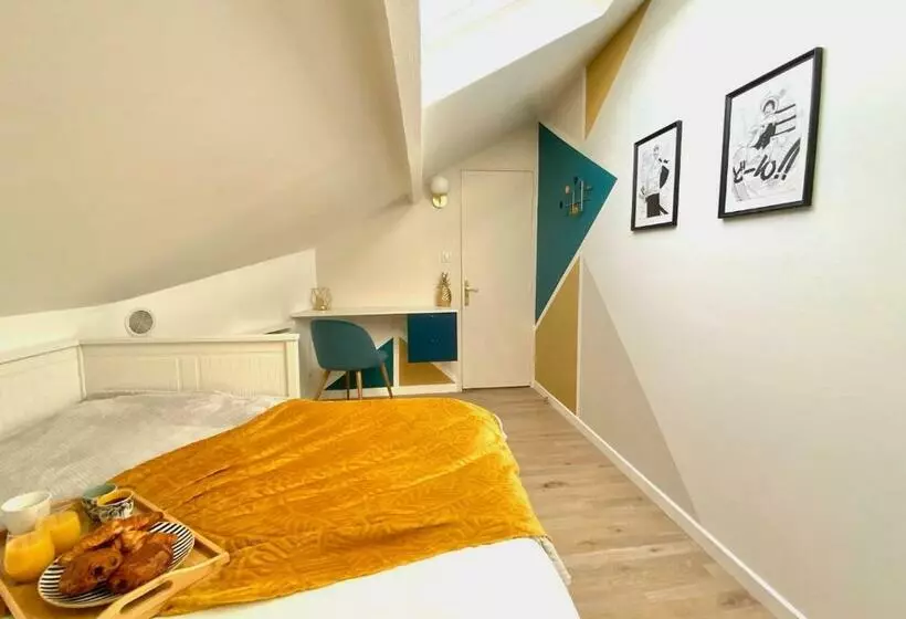 Appartements Chaleureux 15 Min à Pied De La Gare