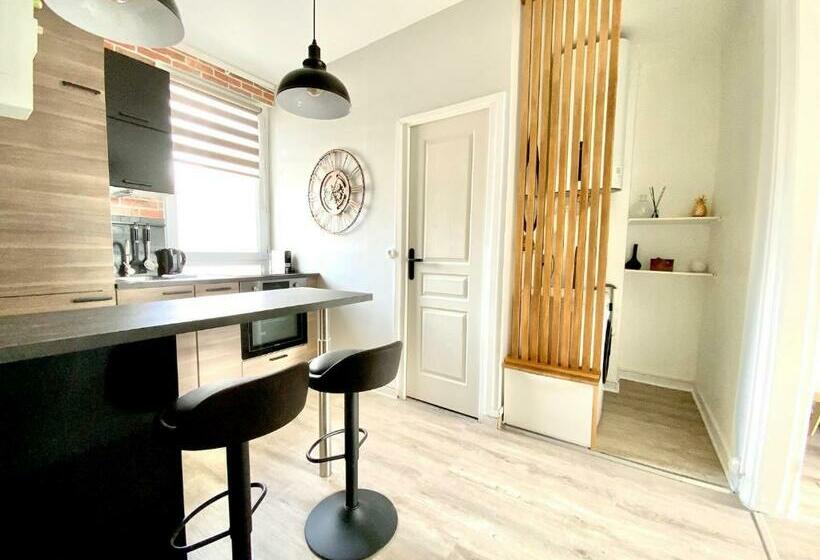 Appartements Chaleureux 15 Min à Pied De La Gare